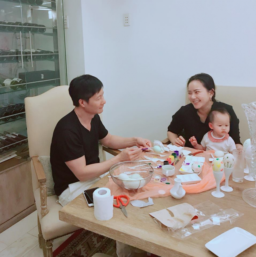 Gia đình hạnh phúc của đại gia Đức An và Phan Như Thảo.