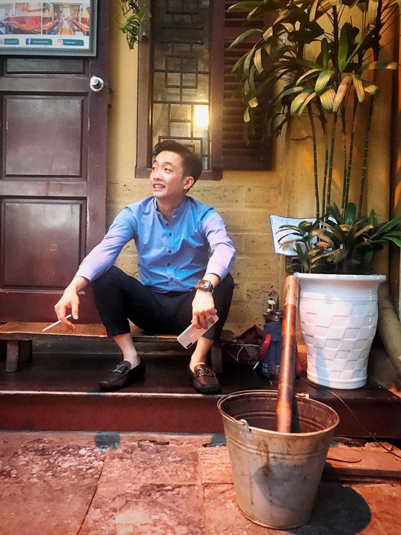 Cường Đô La đăng ảnh thong dong và bình yên.