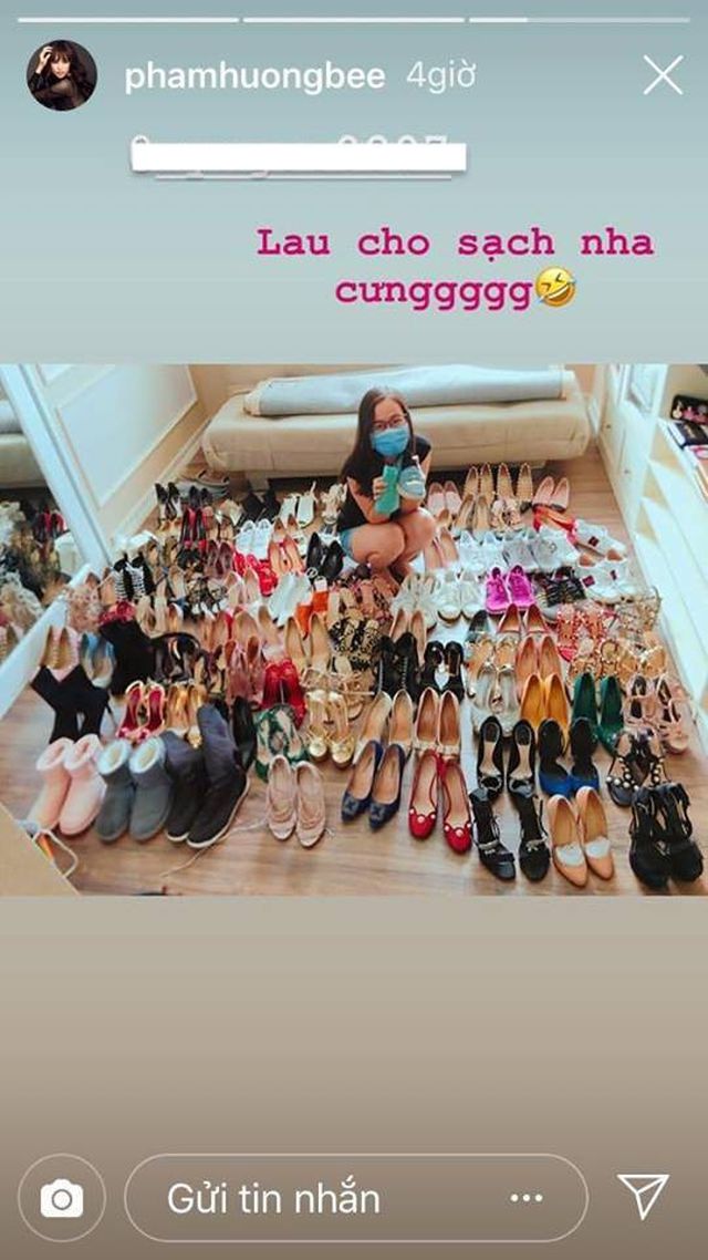 Nhiều lần cư dân mạng cũng nghi ngờ Phạm Hương đã bí mật về nước thông qua những khoảnh khắc cô chia sẻ trên instagram.    