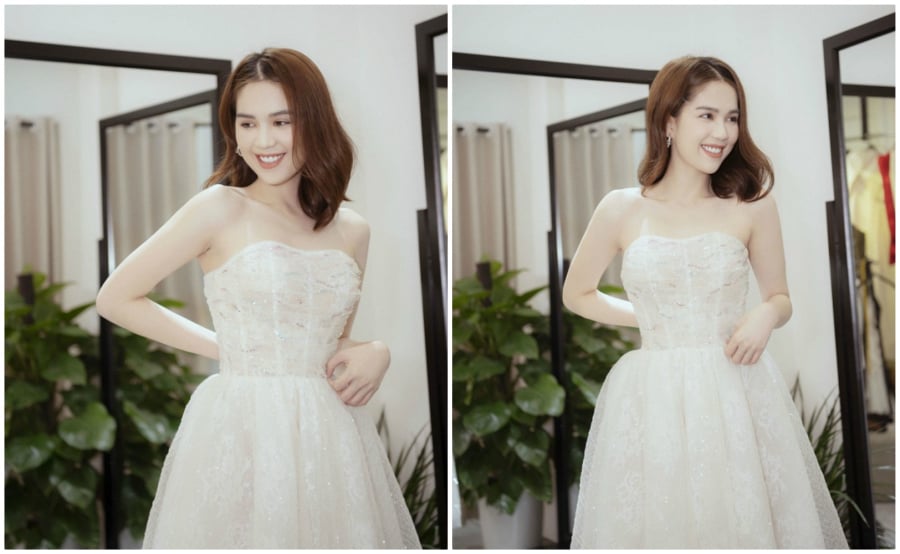 Mới đây, Ngọc Trinh vừa có dịp ghé showroom của NTK Đỗ Long để thử Shbet999 com đăng nhập trước thềm show diễn Oceans’s Sensation vào tối nay. Nữ diễn viên “Vu Quy đại náo” mặc áo thun, quần jeans đơn giản.  
