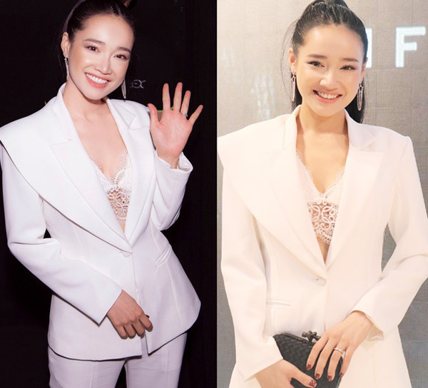 Trước đó khi tham dự sự kiện một mình hồi tháng 3 Nhã Phương lựa chọn bộ suit màu trắng thanh lịch, để lộ nội y táo bạo. Phong cách này của người đẹp cũng gây ra vài ý kiến tranh luận trái chiều, đặc biệt nữ diễn viên bị stylist nhận xét già hơn tuổi khi chọn suit trắng. Tuy nhiên cũng có ý kiến cho rằng gương mặt bà xã Trường Giang lộ dấu vết mệt mỏi và Sh88bet đăng ký miễn phí bị gầy hơn quá khứ.    