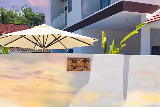Một góc căn biệt thự của Bảo Thanh.    