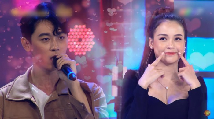 Ngay khi anh chàng thể hiện ca khúc chào sân đầy ngọt ngào, Sam đã liên tục 'bắn thính' để gây chú ý. Tuy nhiên, cô nàng lại nhận được sự lạnh lùng từ Khánh Ngô.    