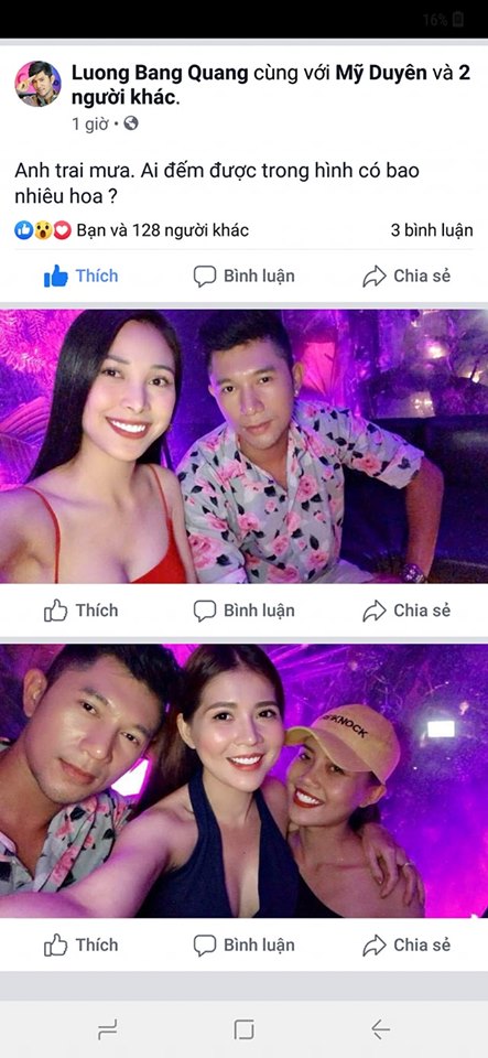 Lương Bằng Quang chụp ảnh bên gái đẹp và tự nhận mình là 