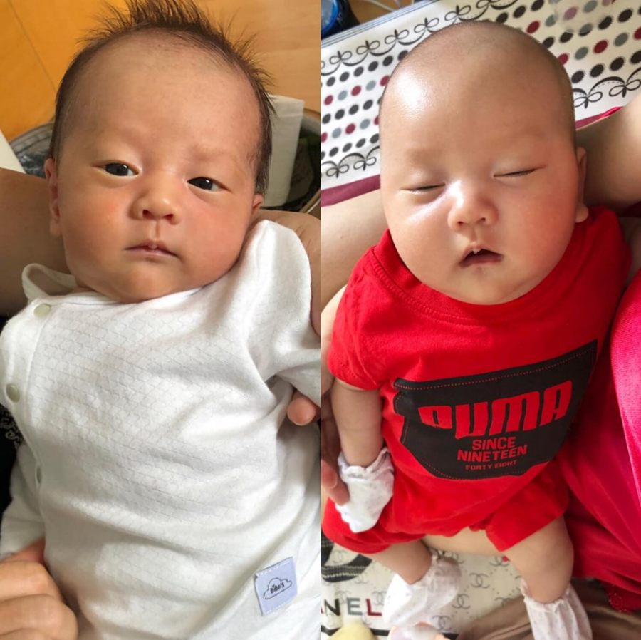 Hình ảnh con trai bụ bẫm, kháu khỉnh nhà Trà My.
