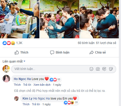 Hồ Ngọc Hà và Kim Lý công khai nói lời yêu thương để động viên nhau trong công việc lẫn Shbet16 chơi game trực tuyến.
