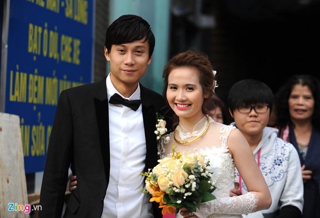 Huyền Lizzie và chồng kết hôn vào cuối năm 2014