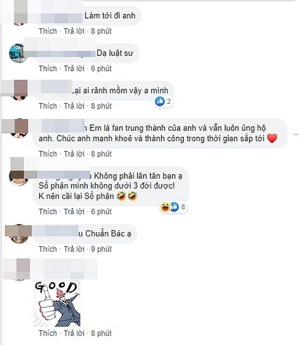 Nhiều người ủng hộ anh mạnh tay trừng trị những kẻ lấy chuyện của người khác ra câu view