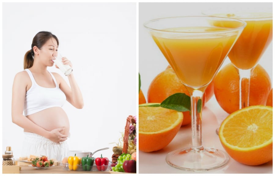 Nước cam quýt giúp giải nhiệt