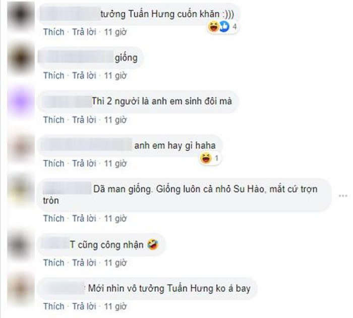 Khán giả thích thú vì sự giống nhau kì lạ của hai ca sĩ