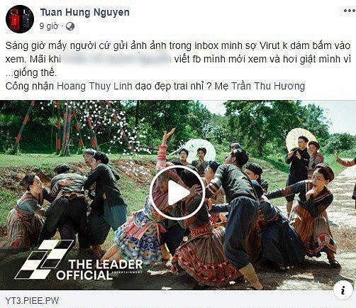 Nam ca sĩ Tuấn Hưng cũng phải giật mình vì Hoàng Thùy Linh quá giống mình
