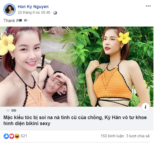 Mới đây, trên trang cá nhân, Kỳ Hân không hiểu vì lý do gì, bất ngờ chia sẻ link bài viết với nội dung: 