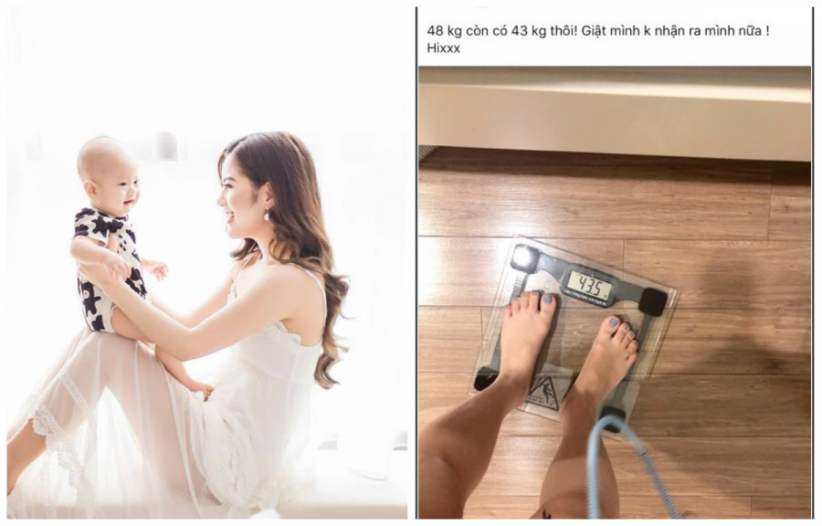 Hương Trần giảm năm 5kg sau ly hôn