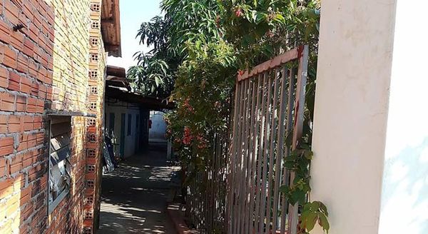 Khu trọ nơi xảy ra vụ việc.