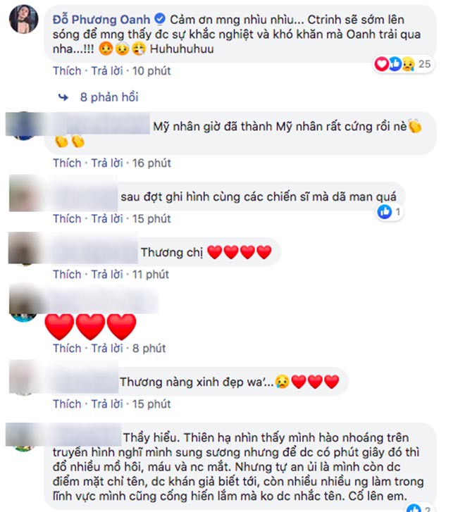 Nữ diễn viên không quên gửi lời cảm ơn đến người hâm mộ đã dành nhiều tình cảm cho cô.