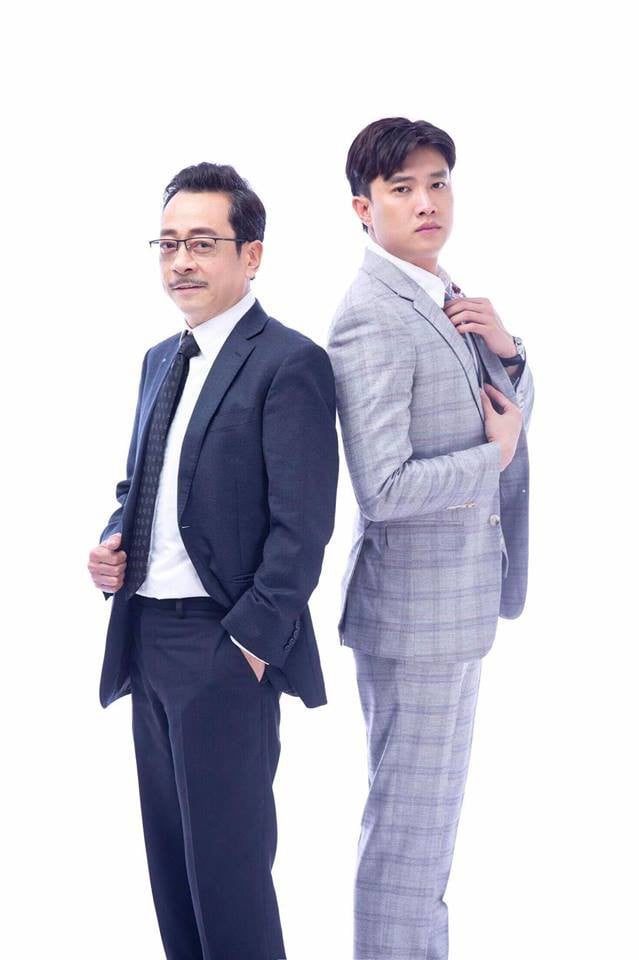 Quốc Trường và Hoàng Dũng vào vai bố con trong bộ phim truyền hình ăn khách 