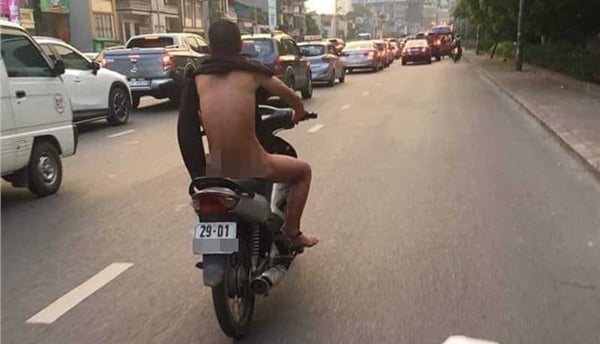 Hành động của thanh niên bị chỉ trích dữ dội.