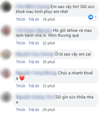 Thông tin này đã khiến fan hâm mộ nam ca sĩ vô cùng bất ngờ và tỏ ra lo lắng cho anh chàng