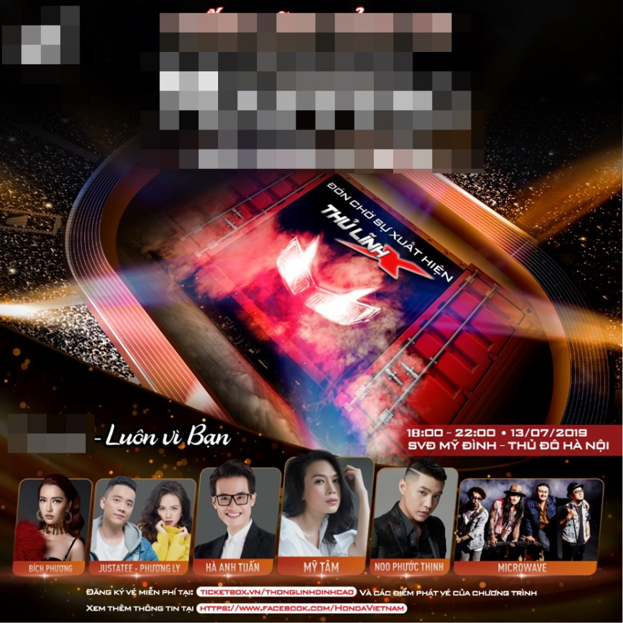 Poster lúc đầu của chương trình.