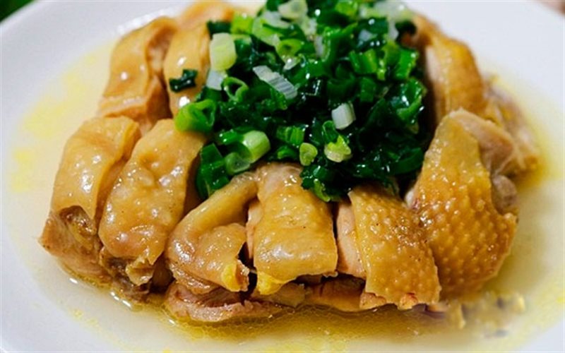 Món gà hấp bia thơm ngon