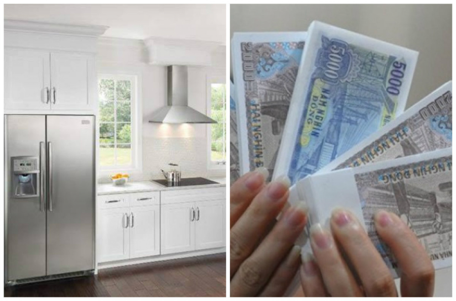 Đặt tủ lạnh sát nhà vệ sinh