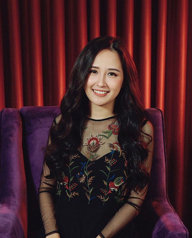 Hoa hậu Mai Phương Thúy. 
