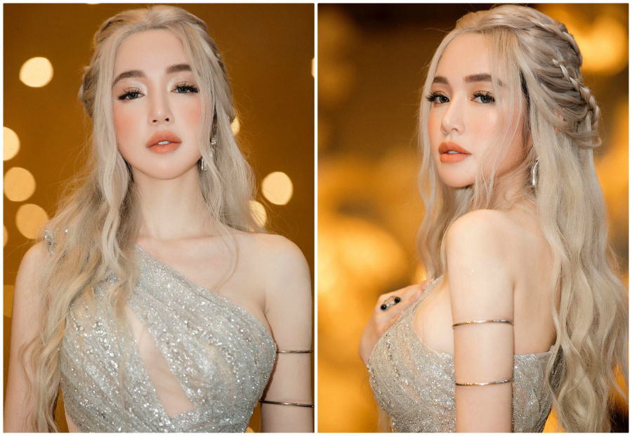 Xuất hiện tại sự kiện điện ảnh chào đón HBO, tham dự với tư cách khách mời, Elly Trần thu hút sự chú ý khi 