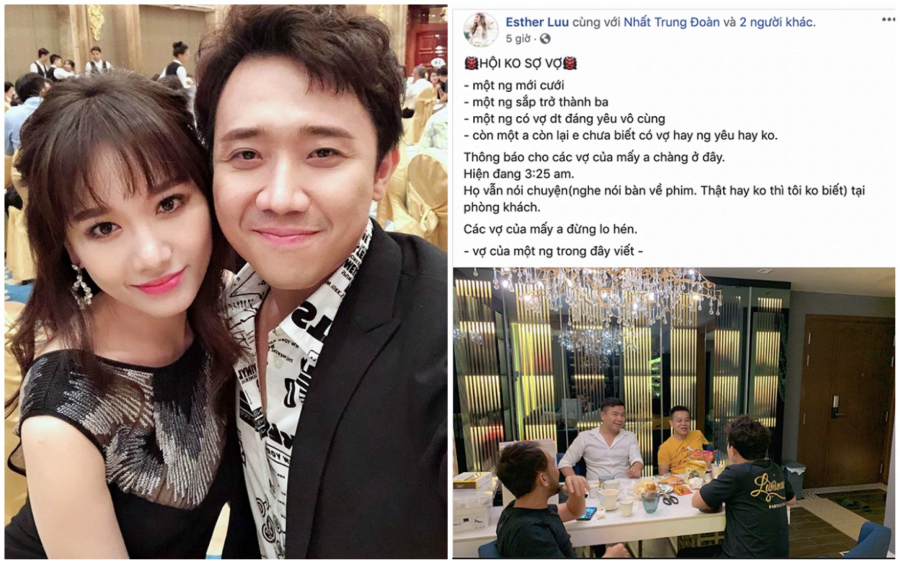 Cách đây vài giờ trên facebook cá nhân, Hari Won công khai 