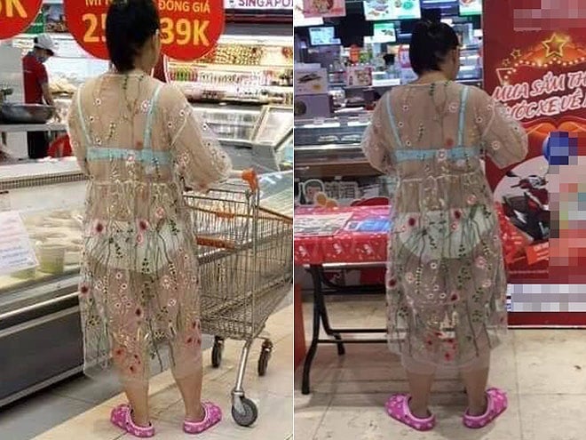 Hình ảnh khiến nhiều người ái ngại thay.