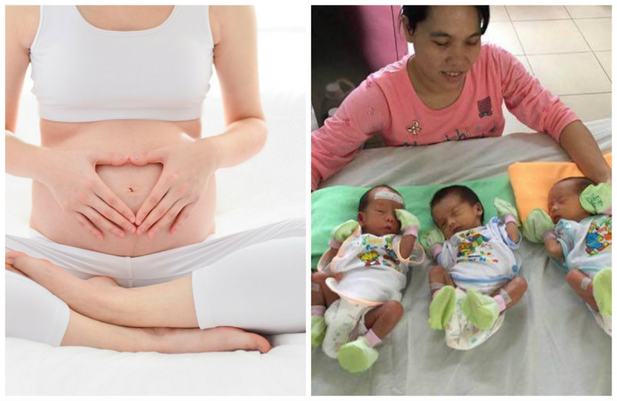 Mẹ 8x sinh 3 bằng cách đặc biệt