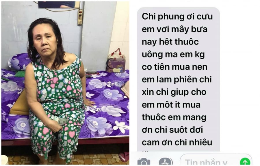 Được biết nghệ sĩ Hoàng Lan vốn mang trong mình bệnh nặng, nay hoàn cảnh càng khó khắn hơn khi số tiền dùng để trang trải thuốc thang đã cạn. Cụ thể, nội dung đoạn tin nhắn Hoàng Lan gừi cho nghệ sĩ Phi Phụng như sau: 
