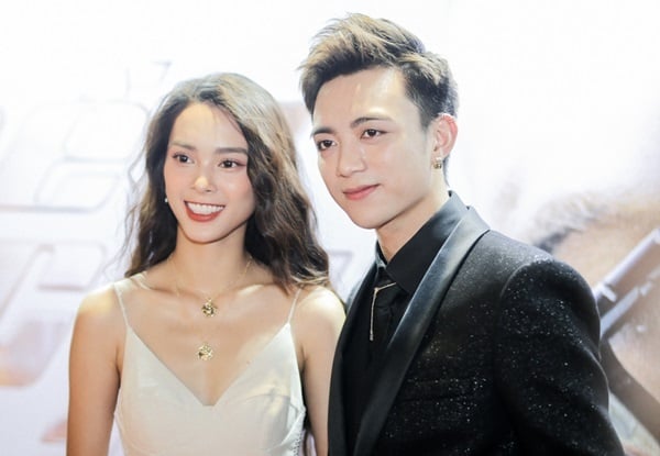 Soobin Hoàng Sơn và bạn diễn Quỳnh Lương trong MV.