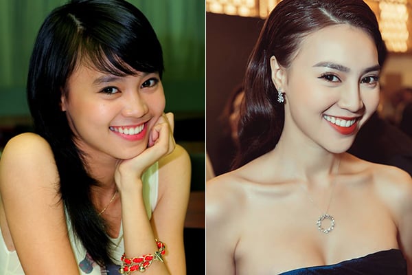 Không khó để thấy cô nàng đã lên đời nhan sắc rõ rệt.