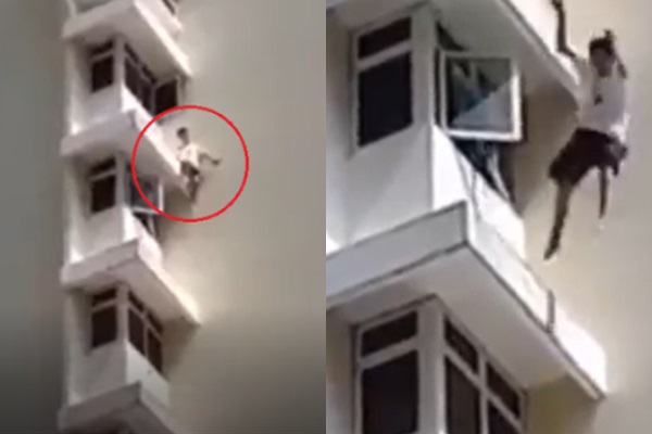Cậu bé phản kháng lại bố mẹ vì bị cấm sử dụng điện thoại.