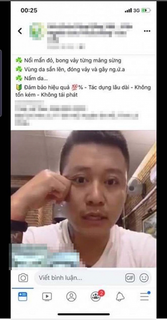 Ca sĩ Tuấn Hưng bức xúc vì hình ảnh của mình bị kẻ xấu lợi dụng để lừa đảo khách hàng.  