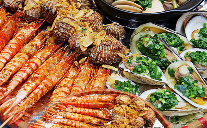 Hải sản giúp tăng trưởng chiều cao