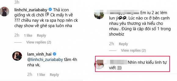 Một dân mạng nghi ngờ những dòng ngôn tình này là do Linh Chi tự viết.    
