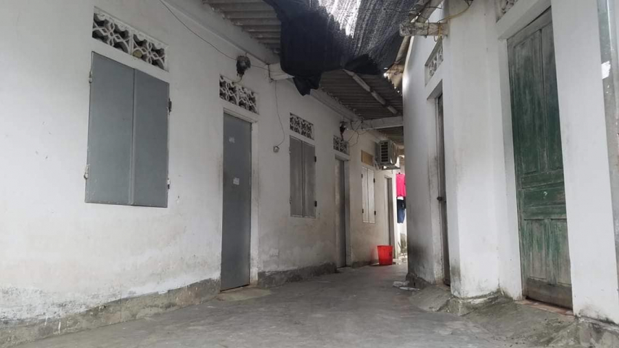 Khu trọ nơi xảy ra vụ việc.