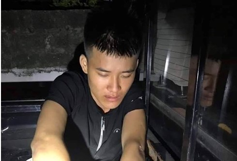 Đối tượng sát hại bạn gái tại phòng trọ.