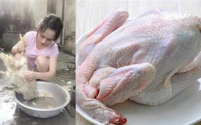 Dùng rượu giấm giúp nhổ lông vịt