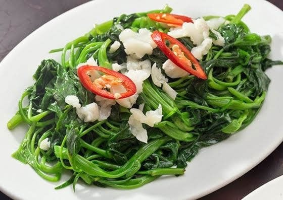 Không ăn rau muống sống