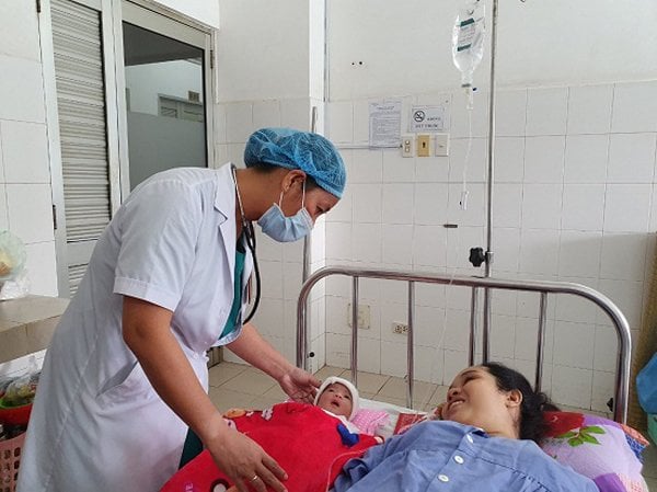 Sản phụ đã được cứu sống