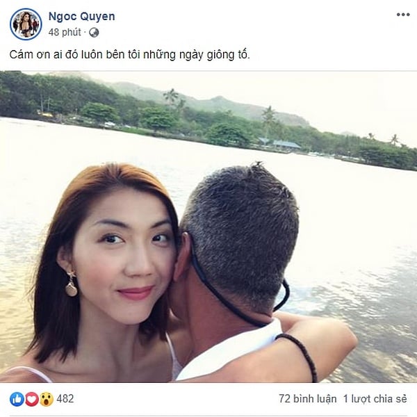 Ngọc Quyên công khai người yêu mới sau một năm đổ vỡ hôn nhân.
