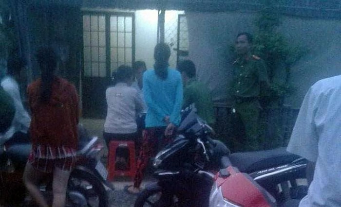 Ngôi nhà nơi xảy ra vụ việc.