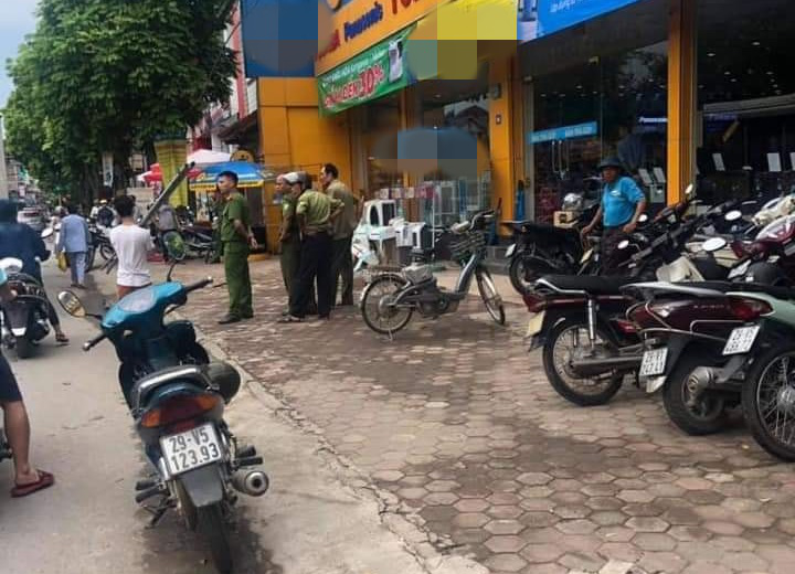 Hiện trường xảy ra vụ việc.