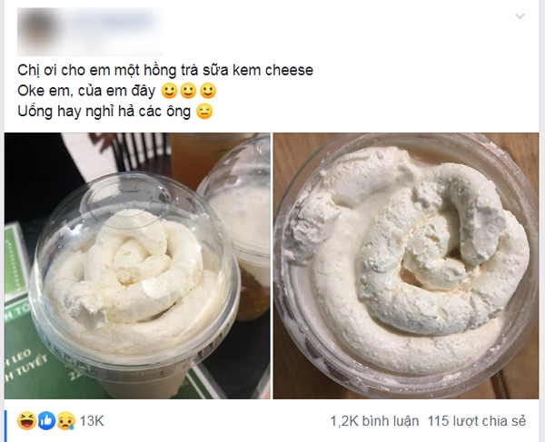 Câu chuyện được chia sẻ lên mạng.