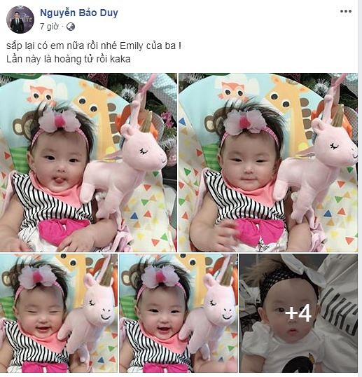 Chồng cũ Phi Thanh Vân tiết lộ con gái lại sắp có em khiến nhiều người nghĩ vợ anh đang mang thai.    
