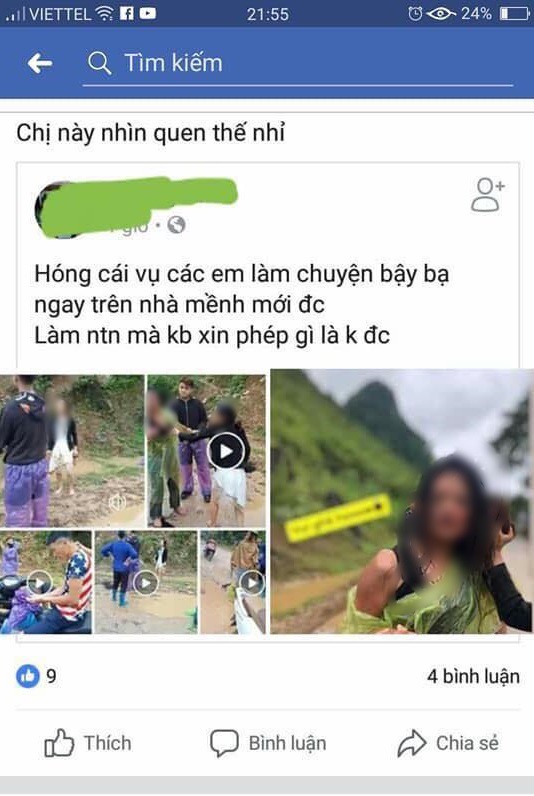 Những hình ảnh được chia sẻ trên mạng xã hội gây xôn xao.