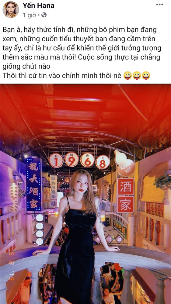 Dòng trạng của Yến Hana nhắn gửi một người hãy thức tỉnh khiến dư luận xôn xao.