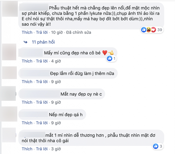 Cư dân mạng can ngăn bà xã Mạc Hồng Quân không nên thẩm mĩ nữa.